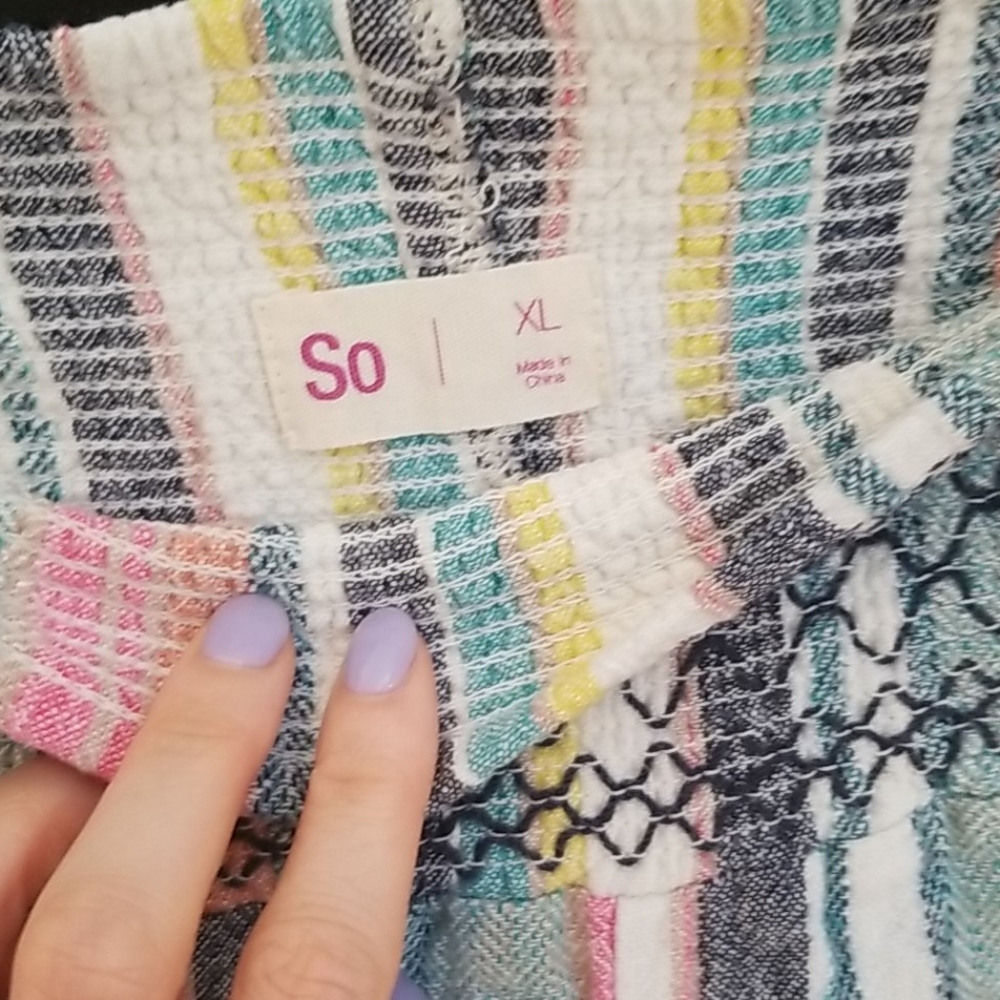 SO | colorful linen pants - Picture 4 of 6
